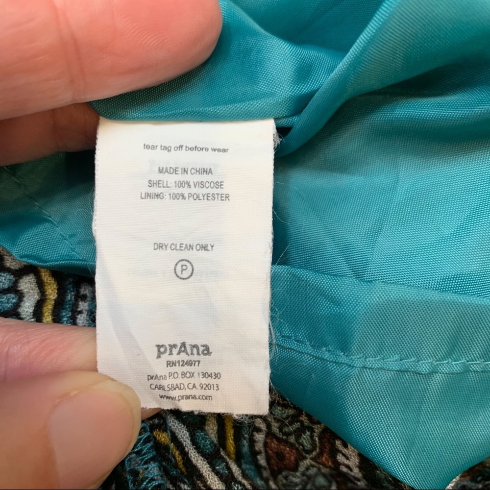 Prana Cece Long Sleeved Shift Dress, L. - Picture 11 of 13